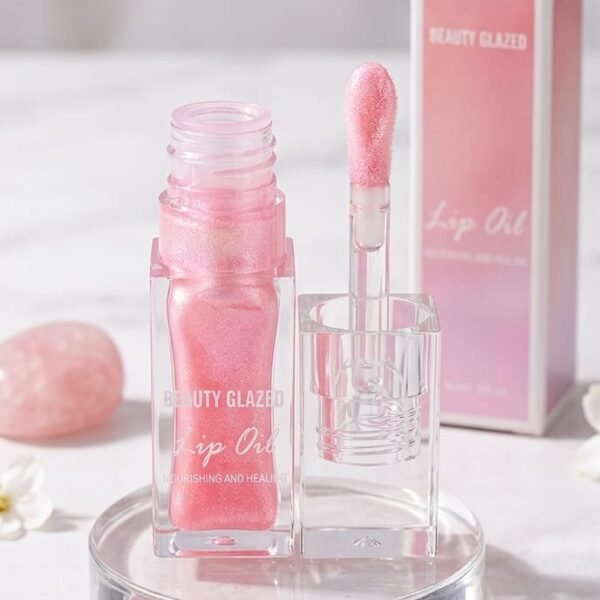 Beauty glaze nourishing and healing lip oil