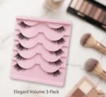 MAANGE 5 Pairs Premium 3D Eyelashes Set - Image 2