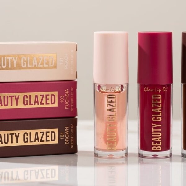 Beauty glazed glow lip oil
